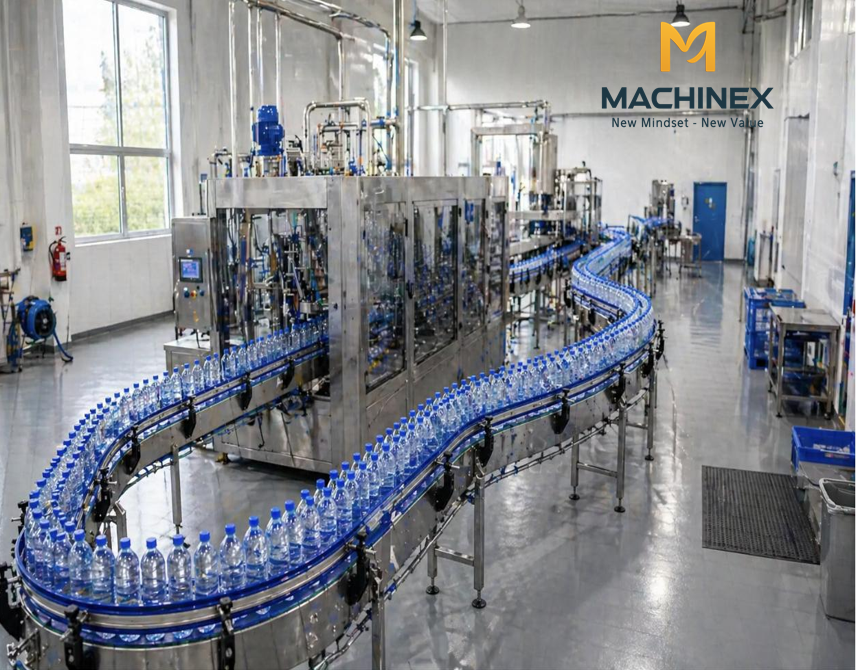 Tìm Hiểu Các Công Đoạn Trong Dây Chuyền Sản Xuất Nước Tinh Khiết Đóng Chai