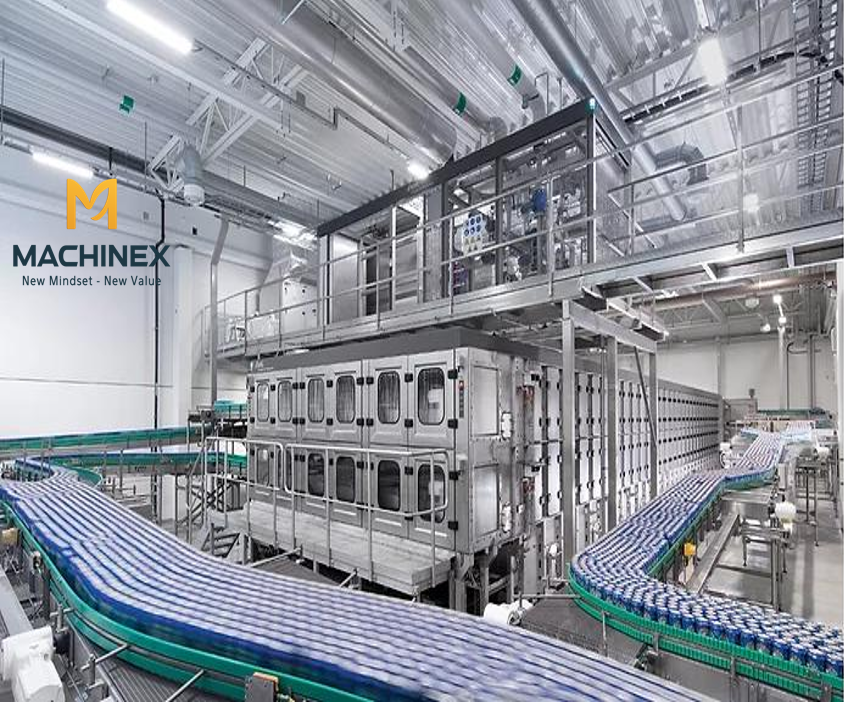 Máy thanh trùng dạng đường hầm