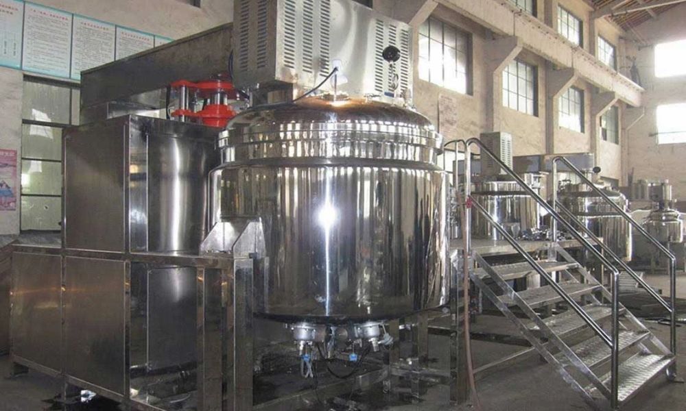 Bồn khuấy mỹ phẩm dạng sệt