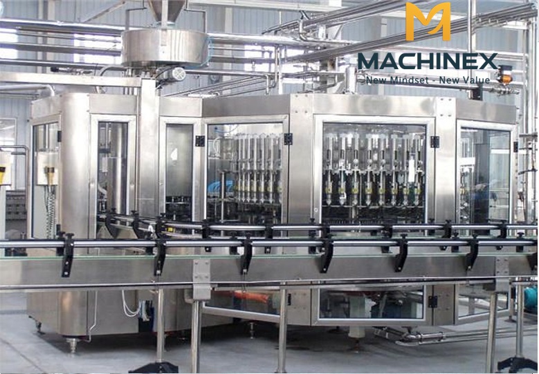 dây chuyền nước sâm tự động