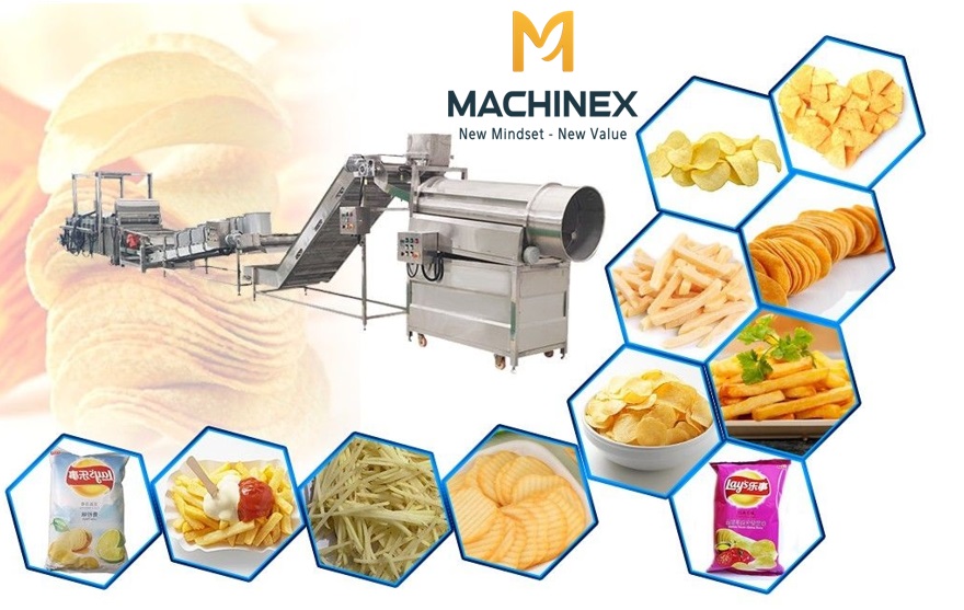 Chế biến snack năng suất cao