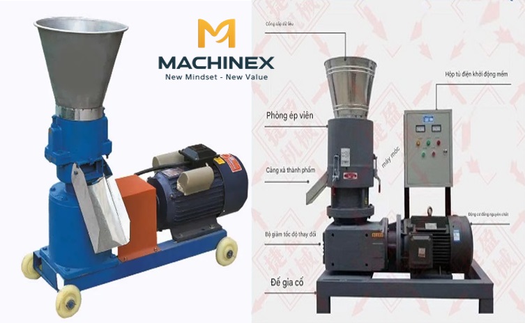 Quy trình ép mùn cưa tự động