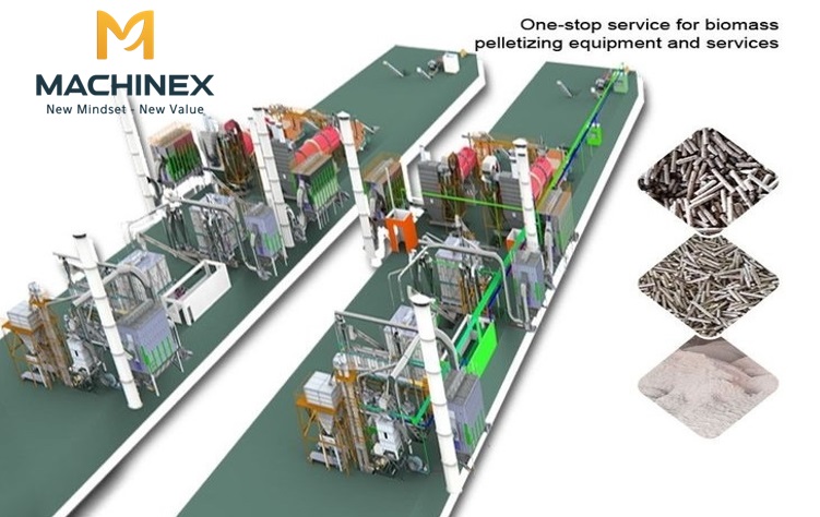 máy ép viên nén gỗ