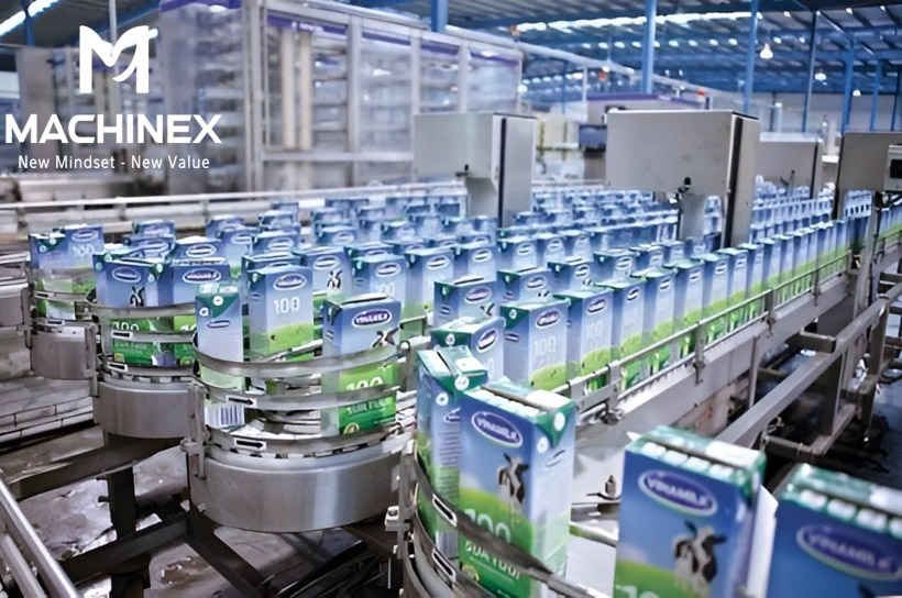 Dây chuyền UHT sữa machinex