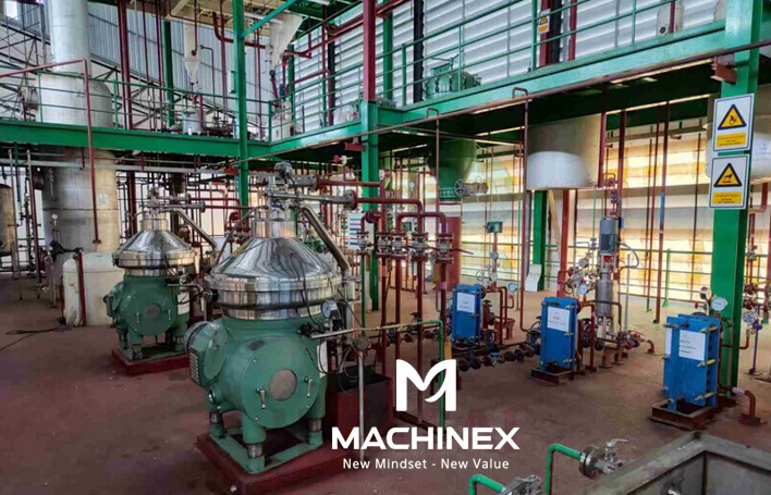 dây chuyền sản xuất dầu dừa công nghiệp