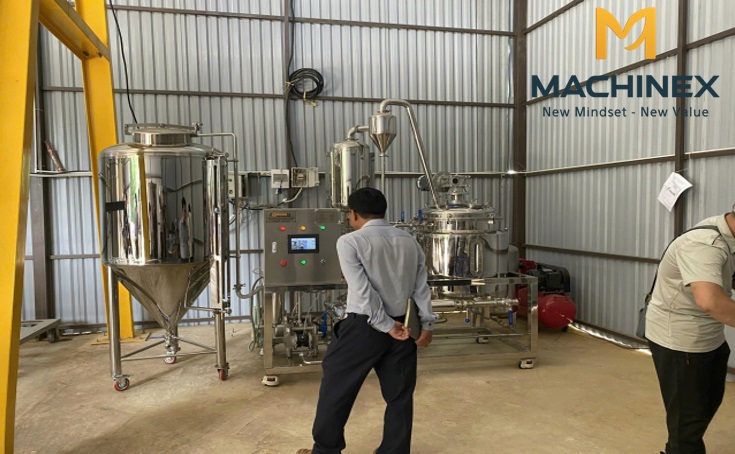 Thiết bị sản xuất tinh dầu