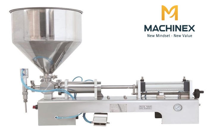 Máy chiết rót bán tự động, tự động