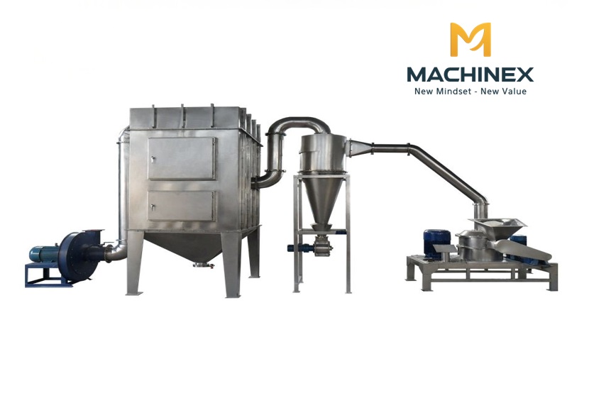 Máy nghiền bột vận hành ổn định