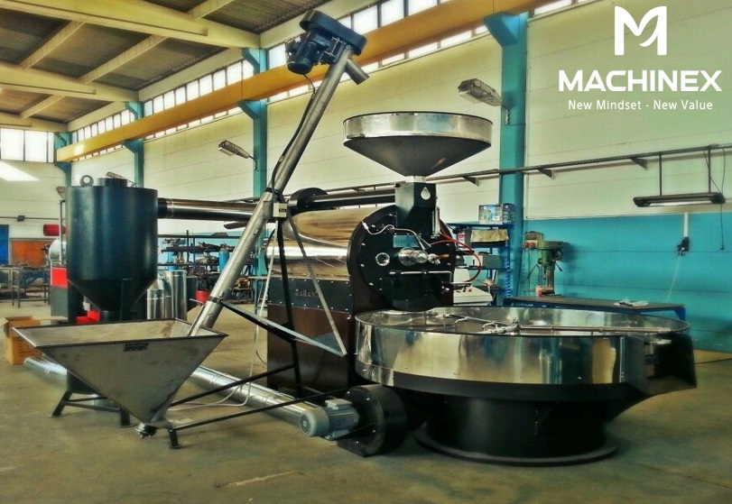 Máy rang cà phê công nghiệp
