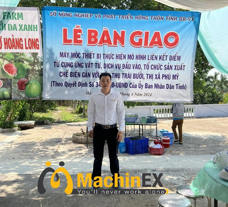 máy rửa bưởi