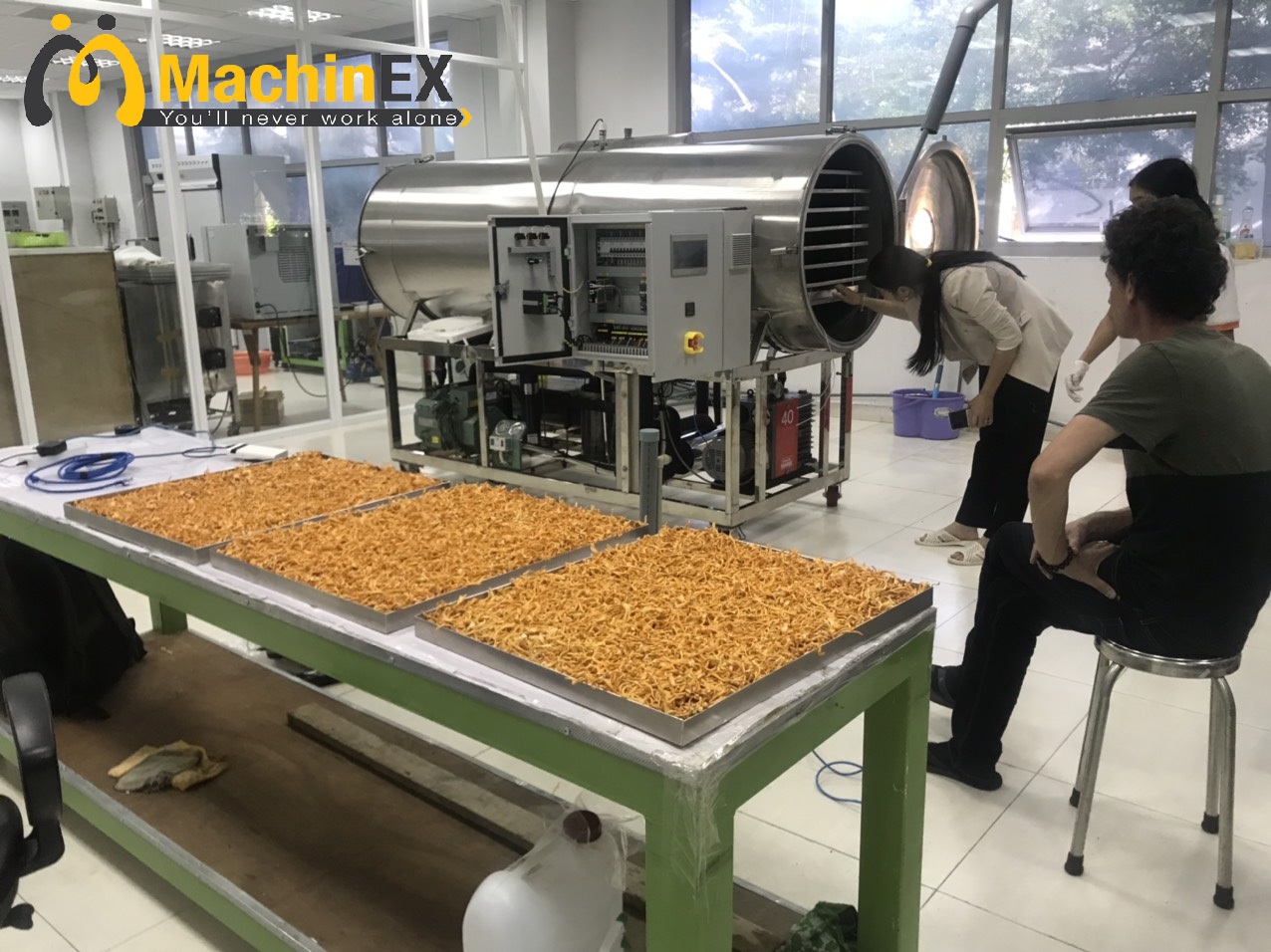 máy sấy thăng hoa công nghiệp