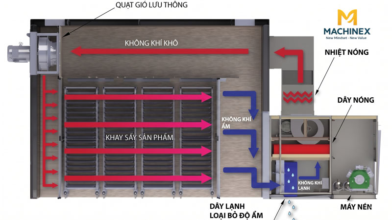 Quá trình sấy lạnh khác gì so với sấy nhiệt truyền thống về chất lượng?