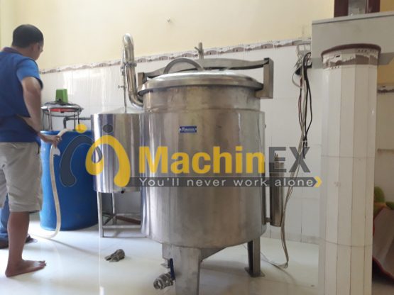 nồi chưng cất tinh dầu sả