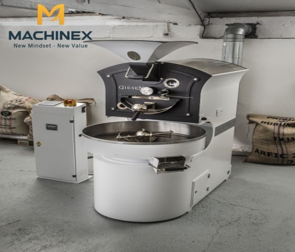 Máy rang cà phê công nghiệp 15kg