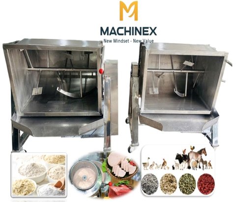 Máy trộn thực phẩm chữ U dạng nằm