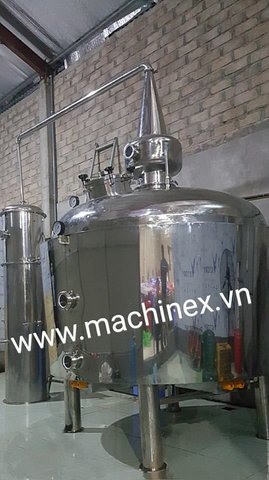 電気式酒造用煮釜(200kg/バッチ)