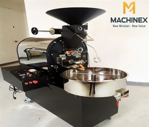 Máy rang cà phê công nghiệp 20kg