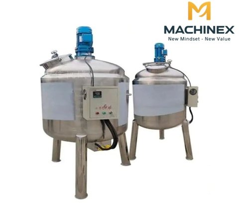 Mixing Tank with Agitator and Gear Motor