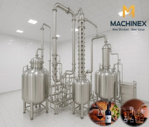 Premium Alcohol Distillation Line with European Multi-Plate Column Technology
