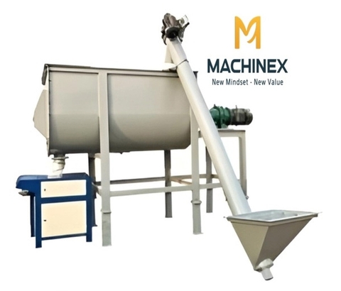 Stainless Steel Horizontal Mixer – 200 kg / 500 kg / 1 Ton