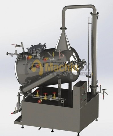 Horizontal 2-Stage Reflux Distillation Column (High Efficiency)