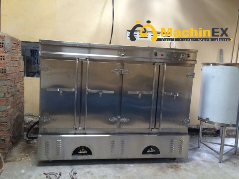 Machinex 蒸し器・炊飯キャビネット(150kg/バッチ)